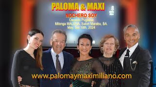 Paloma amp Maximiliano  Tango Nochero Soy Milonga Malena Salon Marabu BA 🇦🇷 05182024 [upl. by Harriman]