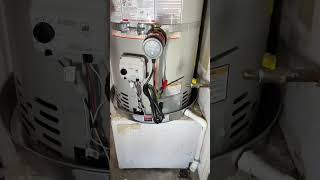 installing a recirculation pump on a water heater BUILT IN CHECK VALVE plumber plumbing [upl. by Gere]