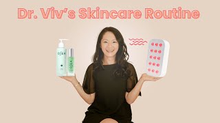 Dr Vivs Skincare Routine  with Red Light Therapy [upl. by Yerggoeg388]