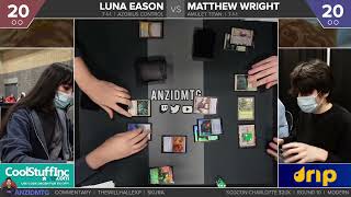 MTG Modern  Azorius Control vs Amulet Titan  SCG Charlotte Round 10 [upl. by Artemus]