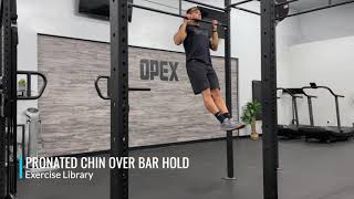 Pronated Chin Over Bar Hold [upl. by Nnuahs]