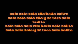 JHONNY D  ELLA BAILA SOLA LYRIC [upl. by Willock530]