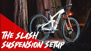 TREK SLASH 99 P1 XX1 AXS 2023 BIKECHECK  SANDRO SCHMID [upl. by Ahsiemak896]