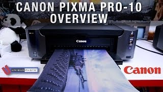 Canon PIXMA PRO10  Overview [upl. by Natsreik]