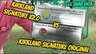 KIRKLAND SIGNATURE V20 BALLS VS ORIGINAL KIRKLAND SIGNATURE BALLS [upl. by Ecirtram]