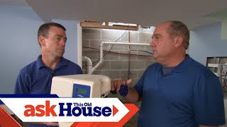 How to Install a WholeHouse Water Softener  Ask This Old House [upl. by Seltzer]