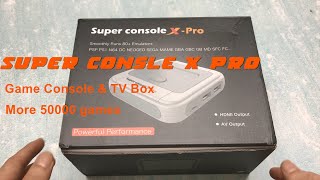 Super Console X Pro Game Console amp TV Box [upl. by Ultima308]