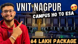 VNIT NAGPUR College Review🔥 A to Z Details🔥 Campus Tour  Placement  Hostel  Fees  Cutoff [upl. by Akinyt]