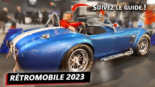 Salon Rétromobile 2023 de Paris 👉 Suivez le Guide [upl. by Coraline]