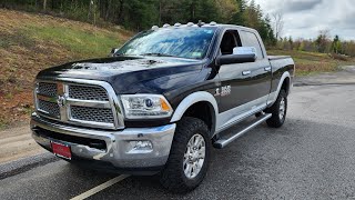 2018 RAM 2500HD Laramie Cummins Diesel POV Test DriveReview [upl. by Ris]