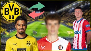 3 Transfers für den BVB mit den CLMillionen amp neuer Klubführung [upl. by Critchfield]