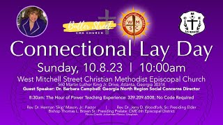 10823  Butler Street  West Mitchell Street Connectional Lay Day Service [upl. by Steinman]