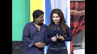 Nida Chaudhry Afreen Khan and Sobia Khan Stage Drama Dance Performance [upl. by Htederem]