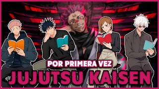 LEYENDO por PRIMERA VEZ JUJUTSU KAISEN [upl. by Ainoz]