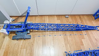 Lego Technic Liebherr LR11000 counterarm assembly [upl. by Yoho]