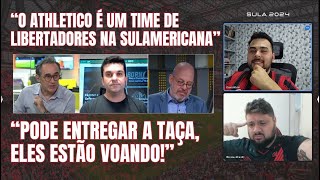 Reagindo aos comentários do Eixo sobre a goleada do Athletico  Jornalistas rasgam elogios ao time [upl. by Nolrac]