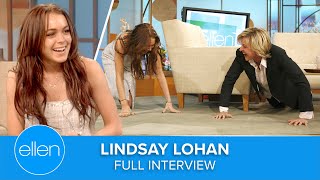 Lindsay Lohan Full Interview on Ellen [upl. by Odracer24]