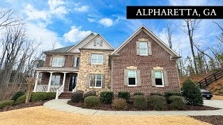 MUST SEE MILLION DOLLAR HOME IN ALPHARETTA GEORGIA  6 Bedrooms  5 Bathrooms [upl. by Cleveland758]