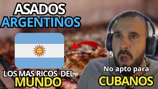 Cubano 🇨🇺 REACCIONA a ASADOS ARGENTINOS 🇦🇷 No apto para CUBANOS 😳 LocosXelAsadoOficial [upl. by Suhcnip902]