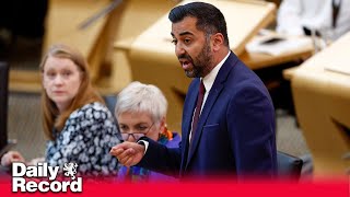 LIVE  First Ministers Questions as Humza Yousaf answers opposition leaders [upl. by Kus]