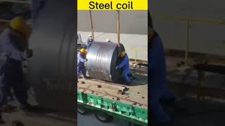 Steel coils bahut khatarnak hoti hai amazingfacts coil automobile steelcoil alloysteel steel [upl. by Nord]