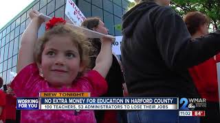 Harford County Council approves budget to cut 100 teacher positions [upl. by Eric]