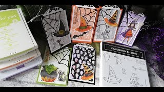 HalloweenAnhänger mit StampinUP [upl. by Lannie814]