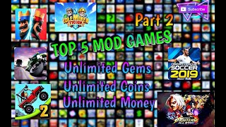 MOD GAME Best 5 Mod Apk Games For Android 2021 Super Mod Games  Part 2 Install And Enjoy [upl. by Eeralih]