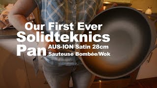 Our first Solidteknics Pan Aus Ion 28cm wok [upl. by Russell]