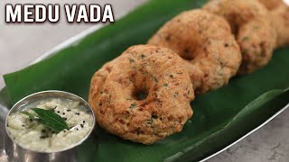 Crispy Medu Vada  How To Make Medu Vada  South Indian Breakfast Recipe  Philips Air Fryer  Ruchi [upl. by Hinkle]