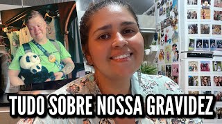 GRAVIDEZ COMO DESCOBRIMOS NOMES E PLANOS crisepanda gravidez [upl. by Nidraj252]