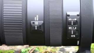 Sigma 120400mm F4556 APO DG OS HSM Test GeekTrend [upl. by Elleinet]