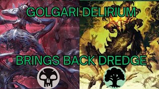 Golgari Delirium Beats Everything  Golgari Mill  Duskmourn Standard  MTG Arena [upl. by Archer]