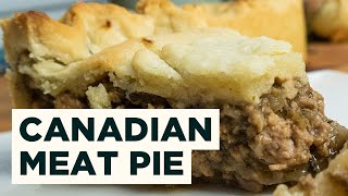 Canadian Meat Pie Recipe  How to cook Tourtière Québécoise [upl. by Noami920]