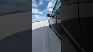 126 MPH Bonneville Salt Flats Tesla Model 3 [upl. by Yrral489]