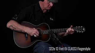 Taylor 322e 12 Fret V CLASS FS Fingerstyle [upl. by Vaenfila654]