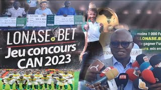 🔴DIRECT  JEU CONCOURS LONASEBET CAN 2023  3 NOUVEAUX GAGNANTS EN ROUTE POUR LA CAN [upl. by Natsirhc]