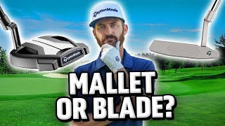 WHICH PUTTER SHOULD YOU PLAY Blade or Mallet [upl. by Assirual]