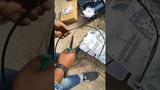 How to splicing fiber optic cable part 1 [upl. by Talmud]