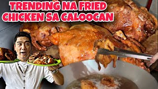 CRISPY FRIED CHICKEN NA ALA MAXS ANG SARAP PINAKA MASARAP NA MANOK SA CALOOCAN MANILA STREET FOOD [upl. by Yardna]