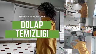 MUTFAK DOLABI TEMIZLIGI  SU SİMSİYAH OLDU  İNANAMADIM [upl. by Herbert]