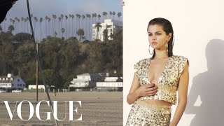 Selena Gomez Goes Behind the Scenes With Vogue [upl. by Atinra]