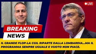 CHE FIGURACCIAIL GRANDE FLOP CGIL DELLA LOMBARDIA NELLE PIAZZESINISTRA SEMPRE PIU UN DIFFICOLTA [upl. by Ebert]