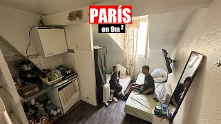 La cruda realidad de vivir en los MICRO APARTAMENTOS de París 🇫🇷 [upl. by Humfrid707]