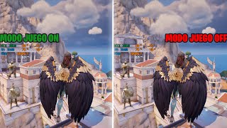 MODO JUEGO OPTIMIZADO  ACTIVADO VS DESACTIVADO  PRUEBA DE RENDIMIENTO EXTREMA EN FORTNITE [upl. by Monarski206]