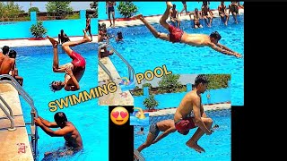 Swimming 🏊‍♀️ pool Masti With My Frands 😍 [upl. by Mirabella]