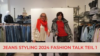 Jeans Styling 2024 Von Glamour bis Casual  Fashion Talk Teil 1 [upl. by Heer]