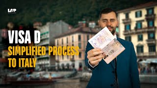 How To Get An ITALY VISA TYPE D 🇮🇹 Step By Step Guide [upl. by Ahseenat17]