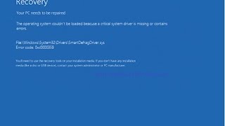 How to fix your PC needs to be repaired windows 1011 Updated 2024 [upl. by Treborsemaj]