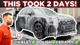 Audi RSQ3 Gets A HUGE 2 DAY DEEP CLEAN [upl. by Heidi]